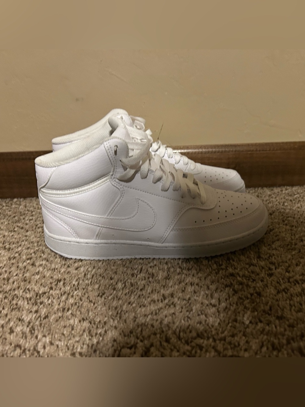 Nike Mid-Top Leather Sneakers